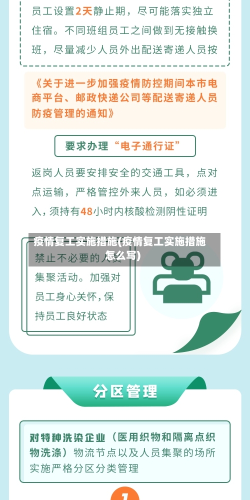 疫情复工实施措施(疫情复工实施措施怎么写)