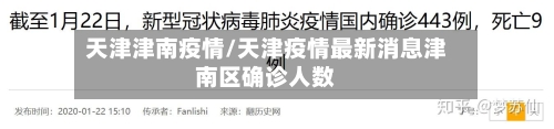 天津津南疫情/天津疫情最新消息津南区确诊人数