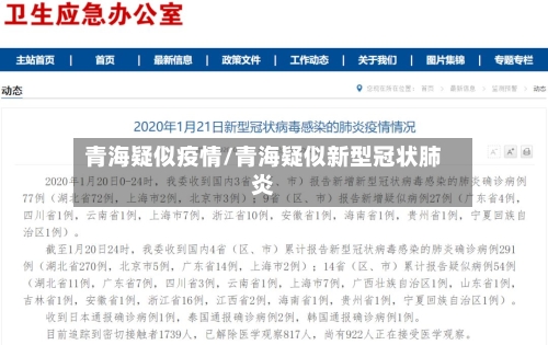 青海疑似疫情/青海疑似新型冠状肺炎