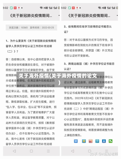 关于海外疫情(关于海外疫情的论文)