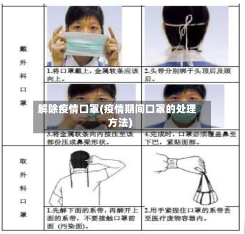 解除疫情口罩(疫情期间口罩的处理方法)