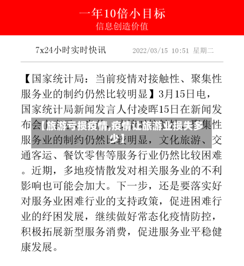 【旅游亏损疫情,疫情让旅游业损失多少】