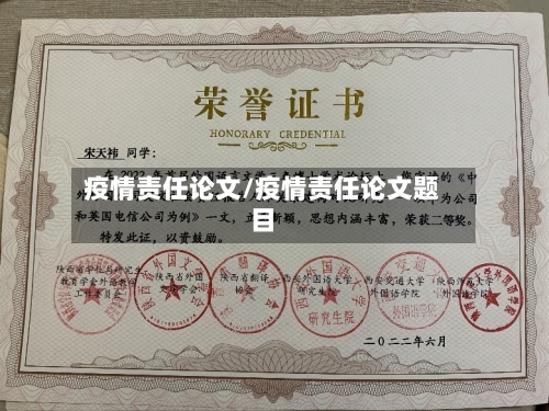疫情责任论文/疫情责任论文题目