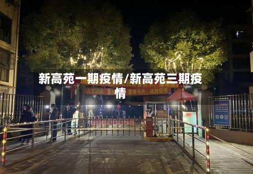 新高苑一期疫情/新高苑三期疫情