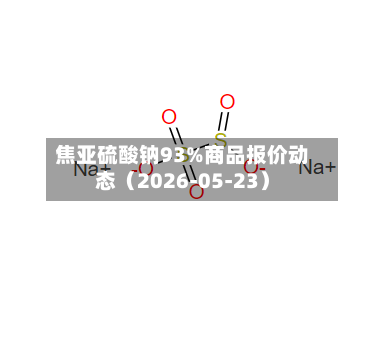 焦亚硫酸钠93%商品报价动态（2026-05-23）