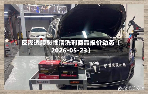 反渗透膜酸性清洗剂商品报价动态（2026-05-23）