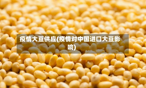 疫情大豆供应(疫情对中国进口大豆影响)