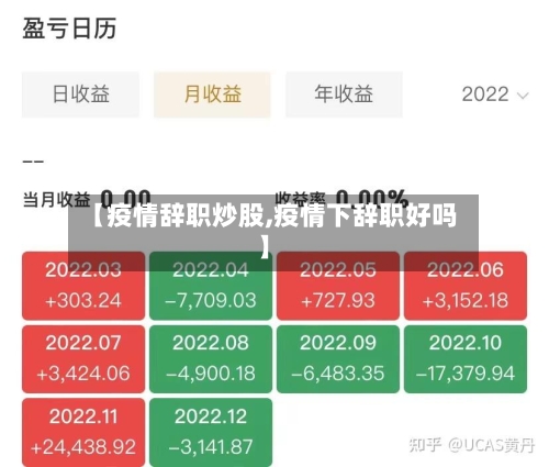 【疫情辞职炒股,疫情下辞职好吗】