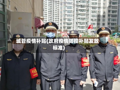 城管疫情补贴(政府疫情防控补贴发放标准)
