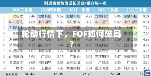 轮动行情下，FOF如何破局？