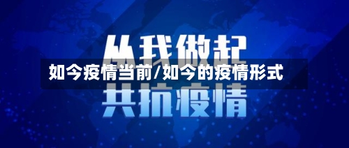 如今疫情当前/如今的疫情形式