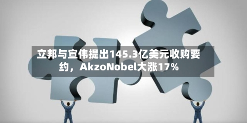 立邦与宣伟提出145.3亿美元收购要约，AkzoNobel大涨17%