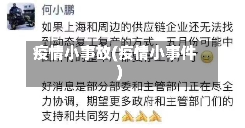 疫情小事故(疫情小事件)