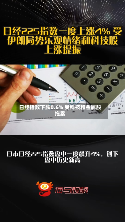 日经指数下跌0.6% 受科技和金属股拖累
